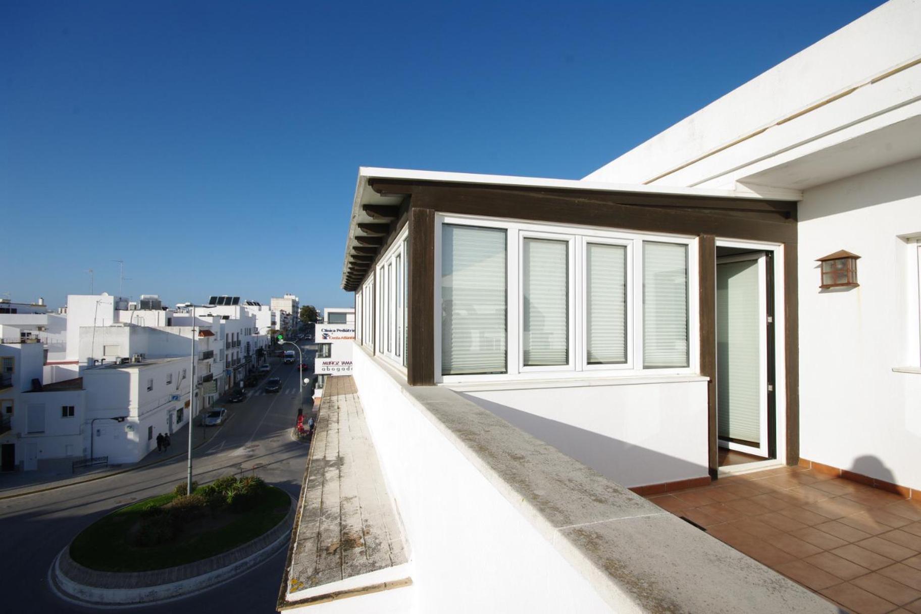 Appartamento Atico centro Conil Conil De La Frontera Esterno foto