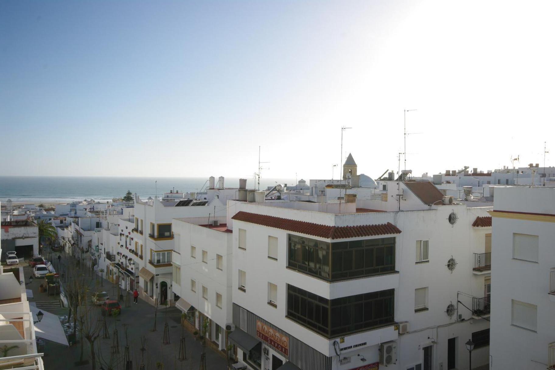 Appartamento Atico centro Conil Conil De La Frontera Esterno foto